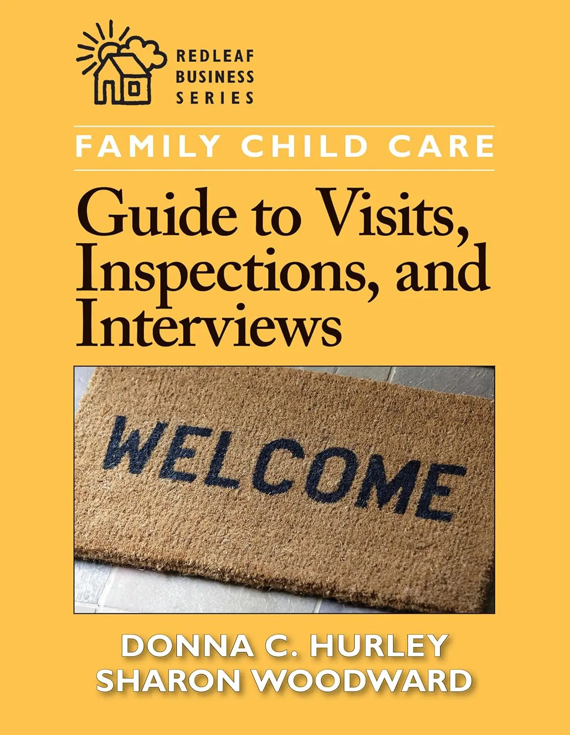 Book cover: Family Child Care guide.